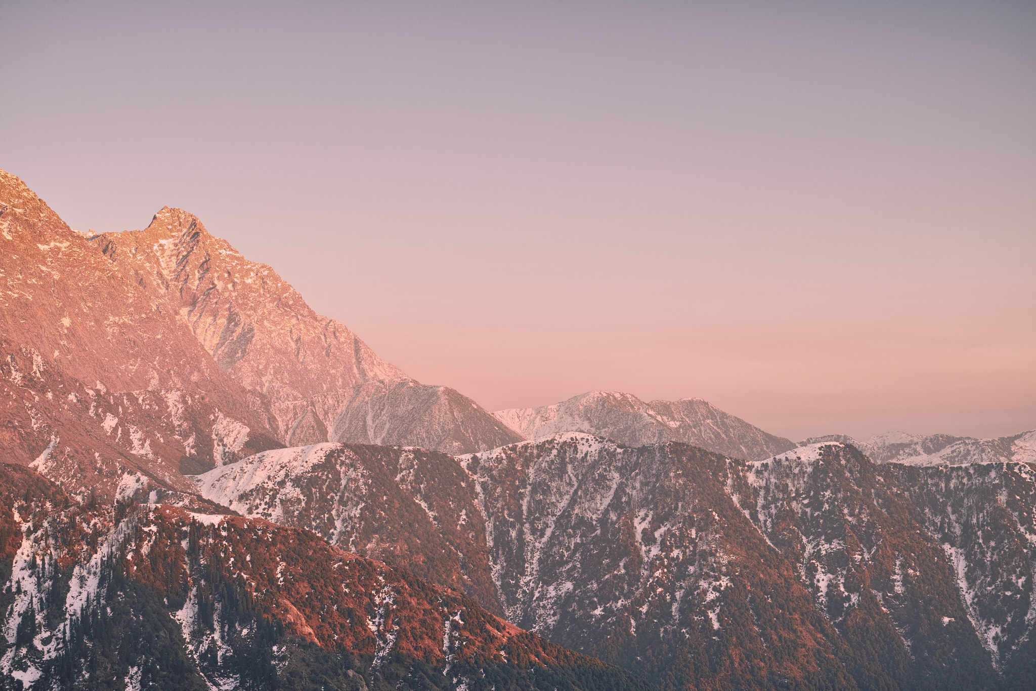 Dhauladhars as seen from Triund