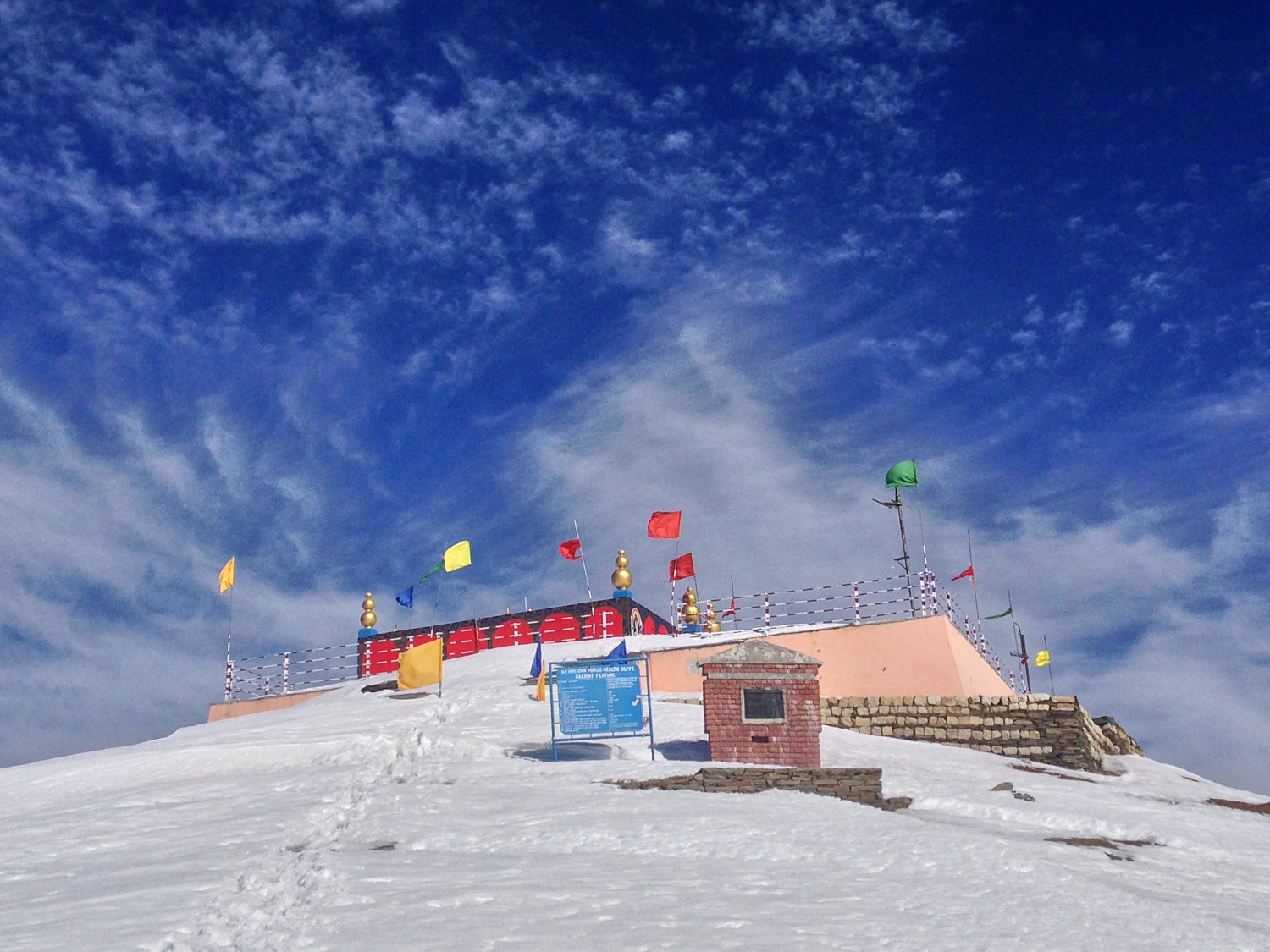 At 3342 metres, Shikari Mata is a roofless temple, dedicated to a hunting goddess.